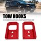 thumbnail image 3 of Ganchos De Remolque Para Vehículo 2 Piezas Aptos Para Tacoma 2024-2026 Gancho De Remolque Para Vehículo De aleación De Aluminio Para Automóvil Rojo, 3 of 7