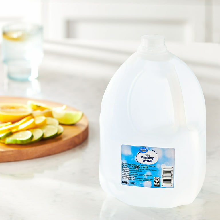 Great Value Purified Drinking Water, 1 Gallon 