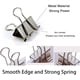 thumbnail image 2 of Clips para papel extragrandes de 3,17 cm (paquete de 20), pinzas grandes para papel para oficina y hogar, color plata., 2 of 5