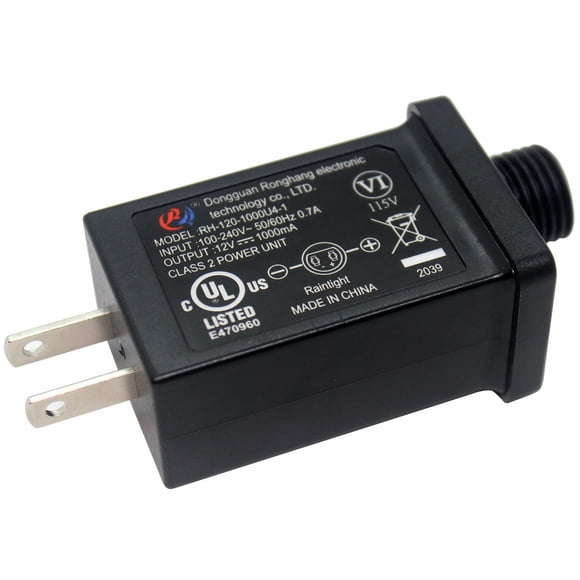 Fuente de alimentación LED Nehbujin RH12V1A 12V 1A IP44 100-240V