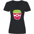 thumbnail image 3 of Inktastic Jelly Costume Women's V-Neck T-Shirt, 3 of 5