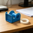 thumbnail image 3 of Clearance Under $1.39! 1SET Paper Tape Dispenser, 1.25cm x 9.14m White Surgical Tape with Cutter, Breathable, for Home & Office, D, One Size, 3 of 5