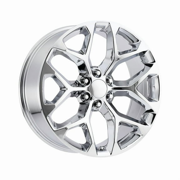 OE Wheels Chrome 20 inch Wheel 6 x 5.5 20 x 9 inches, Chrome