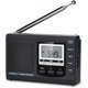 thumbnail image 1 of Radio de banda completa AM/FM/SW Radio DSP Altavoz estéreo Pantalla LCD Despertador Temporizador de sueño Radio de bolsillo Demodulación digital (Negro) ER, 1 of 5