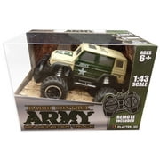 Playtek Full Function 1:43 Scale R/C Army Mini Monster Truck
