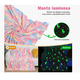 thumbnail image 4 of Cobija Frazada Magica Brilla En La Oscuridad Manta Cobertor color rosa, 4 of 4