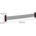 thumbnail image 2 of Table Tennis Net, Ping Pong, Extensible, 180 Cm Wide, Clips Up To 5 Cm Thick, Black/red., 2 of 5