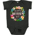thumbnail image 3 of Inktastic Happy Mother's Day Flowers Boys or Girls Baby Bodysuit, 3 of 5