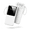 White, variant on 10000mAh Portable Charger with Built in Cable Fast Charging Battery Pack Slim 6 Outputs 3 Inputs LED Display Phone Charger for iPhone Samsung Android, Travel Essential Gift, Black