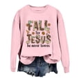 thumbnail image 1 of Huaizzzy T-Shirt à Manches Longues pour Femmes, Col Rond, Imprimé, Fermeture Éclair devant, Chandails en Molleton de Noël Décontractés, 1 of 4