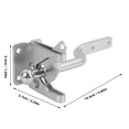 thumbnail image 2 of AURARMLET Garden Gate Bolt Heavy Duty for Stability and Safety 1Pcs, 2 of 8