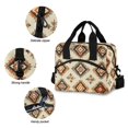 thumbnail image 3 of FORMRS Reusable Lunch Bag for Work School Leakproof Insulated Cooler with Adjustable Shoulder Strap, Geometric Designs, 3 of 6