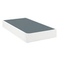 thumbnail image 4 of Twin Size Mattress Foundation In Black Metal & Textured Fabric, 8.5" Elevation, 12 Support, Easy Installation, 350lb Max Weight Capacity, Bedroom Significant Ingredient Cover, Height, Fixture, 4 of 6