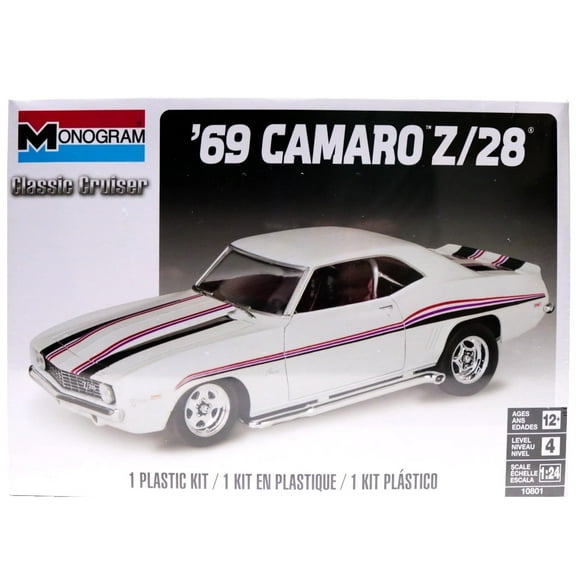 Monogram 1969 Camaro Z/28 1:24 Scale Classic Cruiser Model Car Kit
