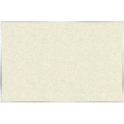 Ghent's Vinyl 4' x 12' Bulletin Board with Aluminum Frame in Ivory