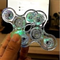 thumbnail image 5 of Glowing LED Light Fidget Spinner Hand Top Spinner Glow in the Dark Light EDC Fidget Spinner Finger Stress Relief Toy, 5 of 5