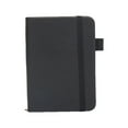 thumbnail image 1 of Rentrée Scolaire! Plertrvy Petit Carnet de Poche Journal, Bloc-Notes à Couverture Rigide Ligné Style Collège avec Porte-Stylo, Mini Mémo pour Femmes et École, Noir, 1 of 8