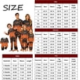 thumbnail image 4 of Halloween Family Pajamas Set Long Sleeve Crew Neck, Soft Matching Halloween Pajamas with Bat Pumpkin Print, Spooky Family Halloween Pajama Set Sleepwear, 4 of 4
