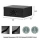 thumbnail image 3 of Caja de regalo GoooodGift negra grande de 33 x 28 x 13,5 cm con cinta, 3 of 7
