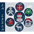 thumbnail image 2 of HAPPY BAY Women's Beach Funny Santa Claus Party Holiday Shirt Blouse Button Down Tops Hawaiian Christmas Tree Dresses for Women M Xmas Theme, Blue, 2 of 6