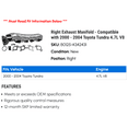 thumbnail image 2 of Right Exhaust Manifold - Compatible with 2000 - 2004 Toyota Tundra 4.7L V8 2001 2002 2003, 2 of 2