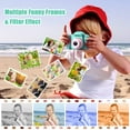 thumbnail image 6 of Kids Camera or Girls Boys, Kids Selfie Camera Toy 13MP 1080P HD Digital Video Camera for Toddler, Christmas Birthday Gifts for 3-10 Years Old Children with 32G SD Card [2021 Newest] Green, 6 of 7