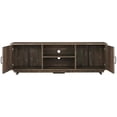 thumbnail image 4 of Bowery Hill Rustic Wood Rustic 62-Inch TV Stand in Reclaimed Oak, 4 of 5