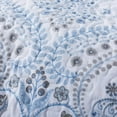 thumbnail image 6 of HoneiLife Blue Cotton Quilt Set, King - Reversible (3-Piece), 6 of 7