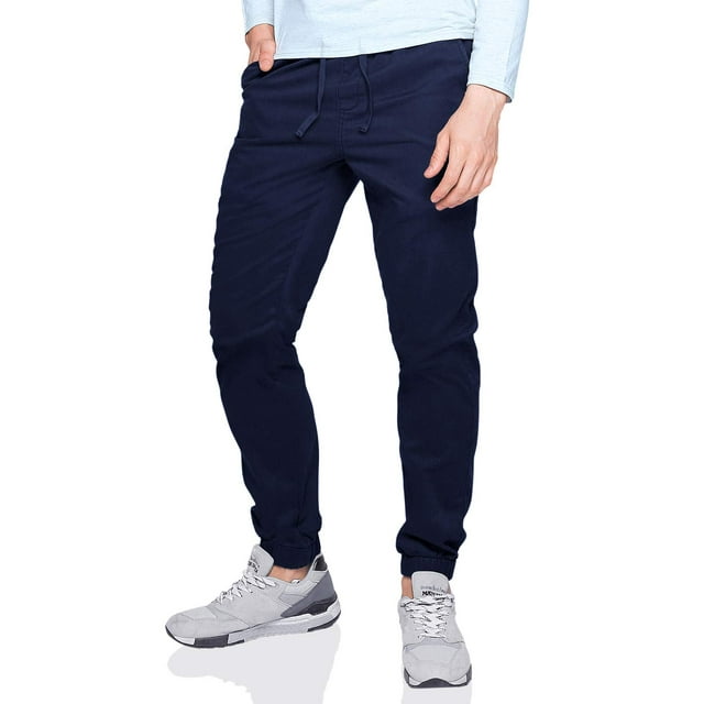 Pantalones chinos tipo jogger Match 6535 para hombre, color azul marino, talla 40