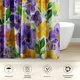 thumbnail image 3 of 4 Pcs Bathroom Sets with Shower Curtain and Rugs, Farm Cute Tractor Car, Bathroom Decor Wood Kids Tree Truck Shower Curtain Sets for Bathroom Decor, 3 of 4