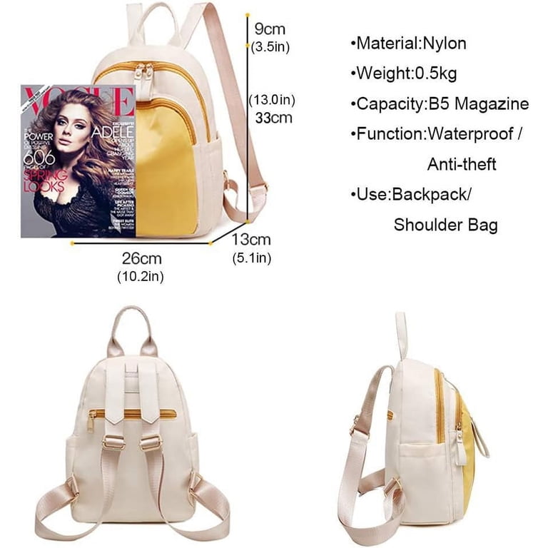 Backpack for Women Small, Mini Nylon Travel Backpack Purse  display picture 2