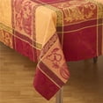 thumbnail image 1 of Saro Lifestyle 6702.M72S 72 in. Thanksgiving Holiday Design Jacquard Cotton Blend Square Tablecloth, Multi Color, 1 of 1