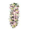 LongHanMao Christmas Garland,Light Up Christmas Swag Wreath 2023, Prelit Stairway Swag Trim