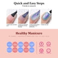 thumbnail image 5 of CNKOO Holographic Color Changing Nail Polish 10ml Long Lasting No Bake Quick Dry Professional Manicure Polish Multi Angle Shifting Shimmer Effect Non Fading Chip Resistant Easy Applicatio, 5 of 5