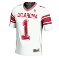 thumbnail image 2 of Men's GameDay Greats #1 White Oklahoma Sooners Football Jersey, 2 of 4