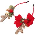 thumbnail image 4 of Diadema de Navidad Diadema de fiesta de Navidad Diadema linda Diadema de mujer para niña, 4 of 5