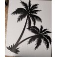 thumbnail image 6 of Twin Palm Trees 16" Tall Wrought Iron Wall Art Home Decor Tropical Beach Metal Plaque Hand Made, 6 of 6