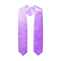 MIASHUI Unisex Graduation Stole Plain Graduation Sash 2025 Honor Stole for School,,One Size