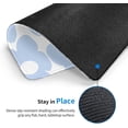 thumbnail image 3 of Cute Retro Blue Floral Mouse Pad Aesthetic Desk Accessories, NonSlip Rubber Base, Square Office Computer Mousepad, Perfect for Wireless Mouse, Home Office Decor, 9.5x7.9 Inch, 3 of 6