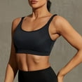 thumbnail image 2 of High-Impact Sports Bra - Full Coverage Anti-Bounce Yoga Bra with Wide Straps (Plus Size | EU/US Sizing) | Hontri | Running Absorbing And Comfortable Sports Bra for Women Anti Glare (Black | XXL), 2 of 4