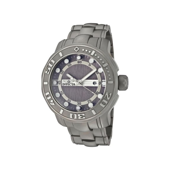 Invicta Men's 0887 Pro Diver Ocean Ghost Grey Dial Stainless Steel Watch