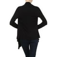 thumbnail image 4 of Women's Open Front Long Sleeve Lightweight Soft Basic Cardigan, 4 of 4