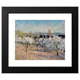 thumbnail image 2 of Theo Von Brockhusen 24x20 Black Modern Framed Museum Art Print Titled - Flowering Trees (Tree Blossom in Werder) (1910), 2 of 5
