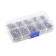 thumbnail image 5 of Kit surtido de 340 tornillos y tuercas de acero inoxidable M3 de cabeza plana, 5 of 14