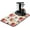 Flower-1, variant on Coffee Mat 23inx15in,Coffee Bar Mat for Countertops,Absorbent Hide Stain Anti-Slip Coffee Bar Accessories Fit Under Coffee Machine Mat,Dish Drying mats for Kitchen