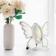thumbnail image 5 of Photo Picture Frame Crystal Pearl Diamond Bowknot Wedding Home Decor Gift 15 x 12.5 cm, 5 of 5
