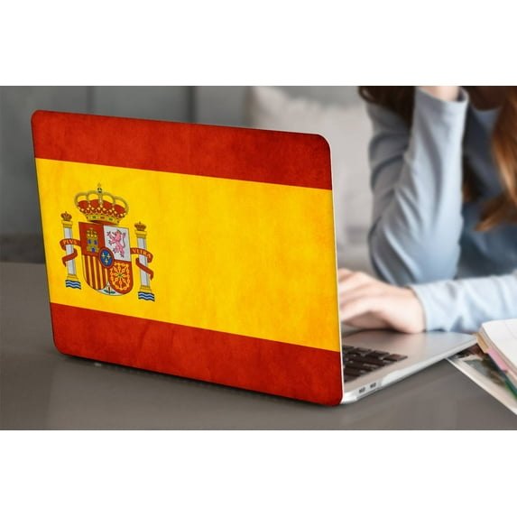 KSK KAISHEK Hard Case Cover Only for New MacBook Air 13" 2022 - 2018 A1932 A2179 A2337 m1, Geography 05