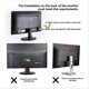 thumbnail image 1 of Wall and Desktop Stand for Mac Mini Under Desk Vesa Extension, 1 of 5