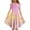 Z23 Pink, variant on Big Girls Dresses 12-13 Years Tie Dye Clothes for Girls Flutter Sleeve Dress A Line Dresses for Kids Flutter Sleeve Dress Pink