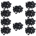 thumbnail image 1 of Embouts en Caoutchouc 400 Pcs Embouts de Tube en Caoutchouc Noir 10mm Ronds, 1 of 5